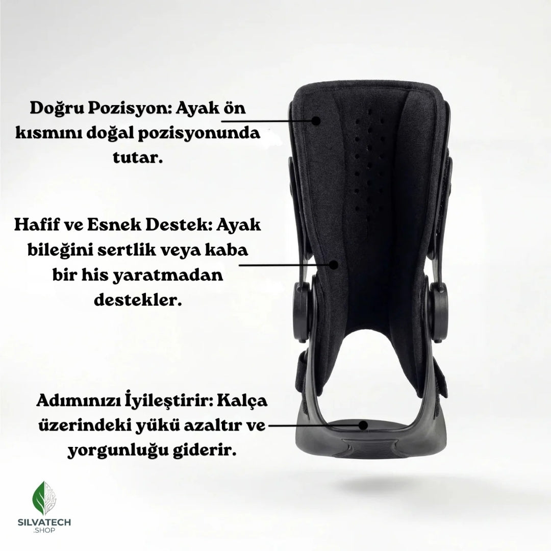 Silvatech ActiveWalk – Ergonomik Düşük Ayak Ortezi ve Yürüme Desteği