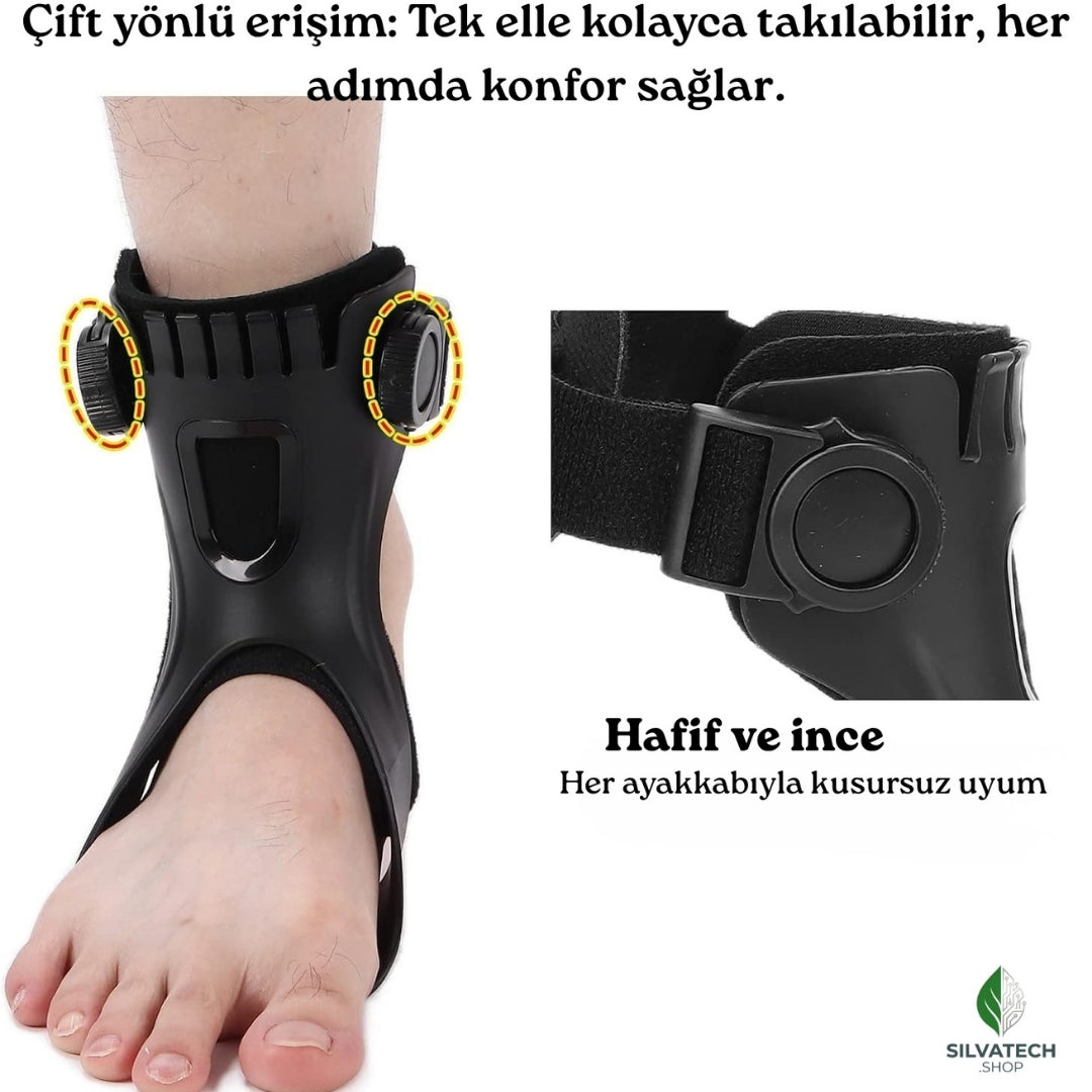 Silvatech ActiveWalk – Ergonomik Düşük Ayak Ortezi ve Yürüme Desteği
