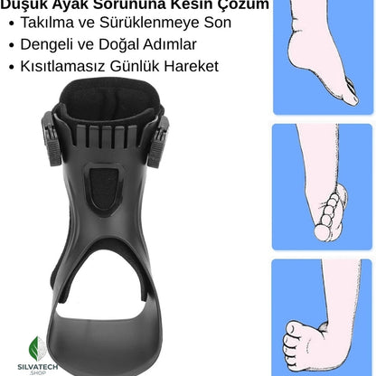 Silvatech ActiveWalk – Ergonomik Düşük Ayak Ortezi ve Yürüme Desteği
