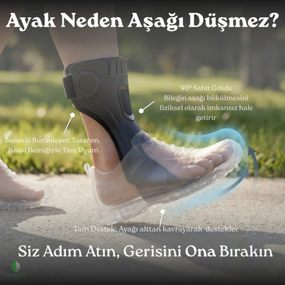 Silvatech ActiveWalk – Ergonomik Düşük Ayak Ortezi ve Yürüme Desteği