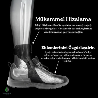 Silvatech ActiveWalk – Ergonomik Düşük Ayak Ortezi ve Yürüme Desteği